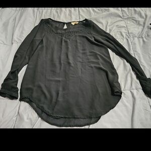 Chic Black Women's Blouse